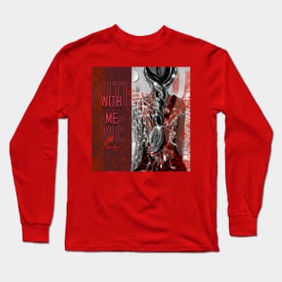 WITH ME RED Long Sleeve T-Shirt